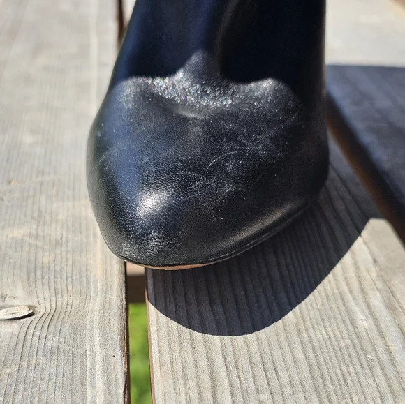 White House/ Black Market black stiletto boots - Picture 7 of 13